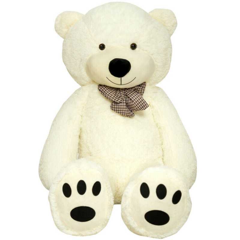 Plüschtier Teddybär Plüsch Ben XXL 120 cm Cremefarben