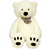 Plüschtier Teddybär Plüsch Ben XXL 120 cm Cremefarben