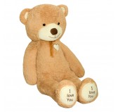 Plüschtier Teddybär Plüsch Sam XXL 140 cm Beige