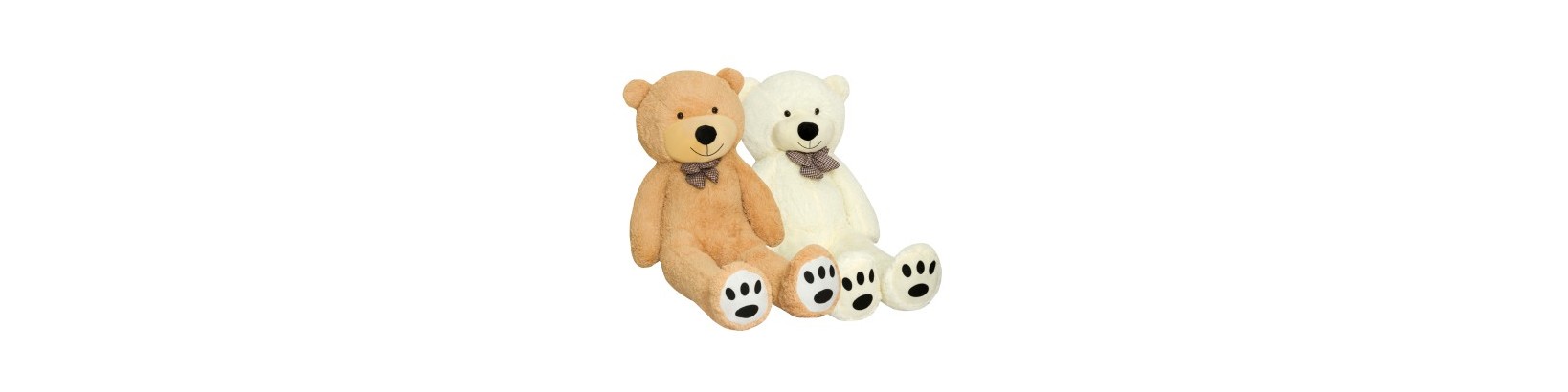 XXL Plüschtier Teddybär Ben | TEDBI Teddybären in Beige & Cremefarben